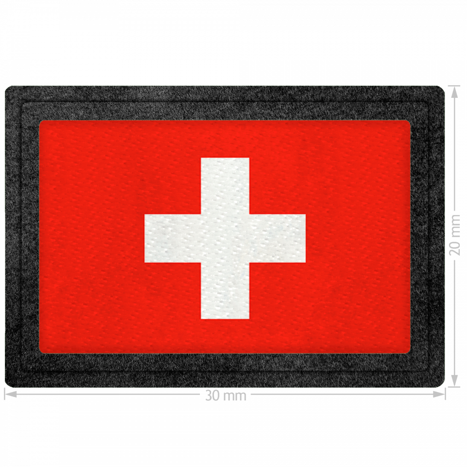 Parche bandera Suiza