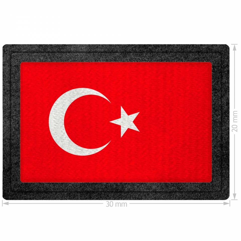 Parche bandera Turquia