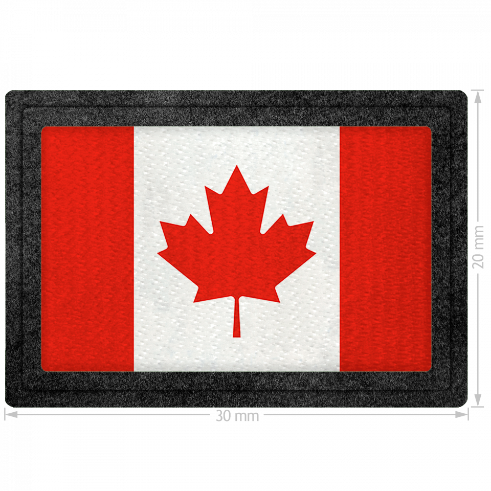 Parche bandera Canadá