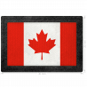 Parche bandera Canadá