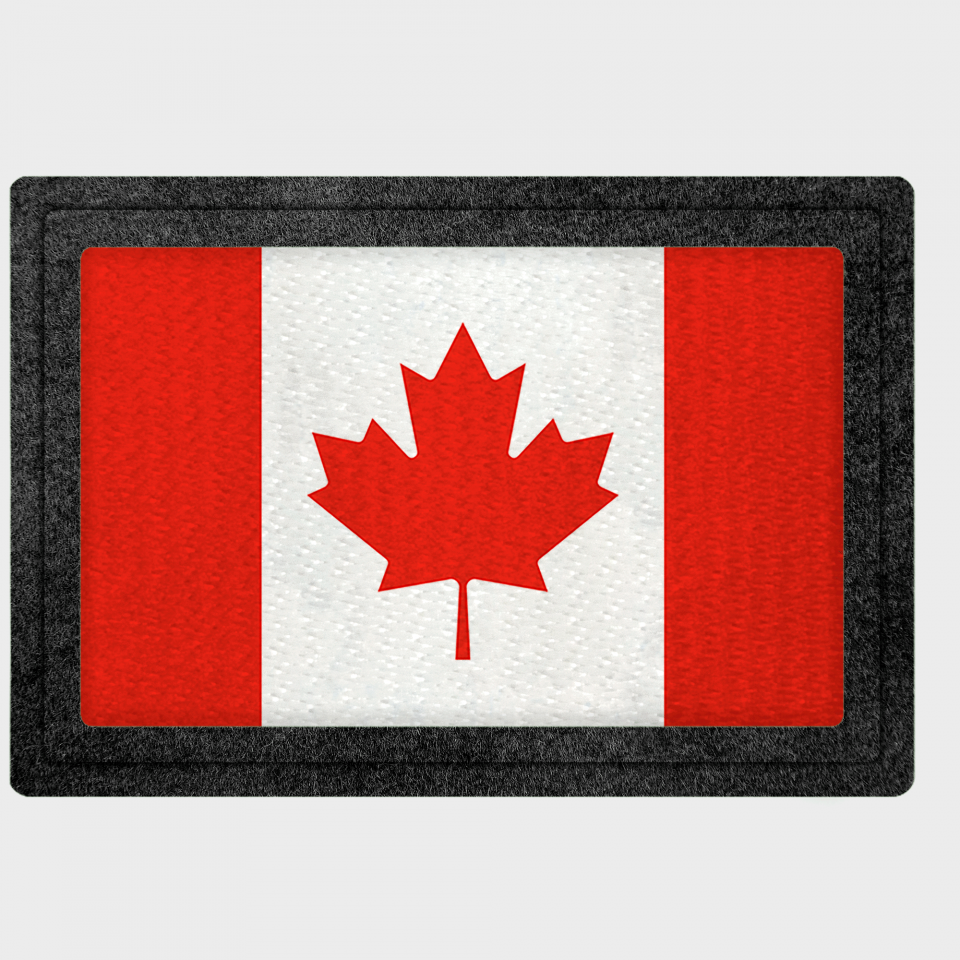 Parche bandera Canadá