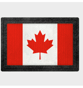Parche bandera Canadá