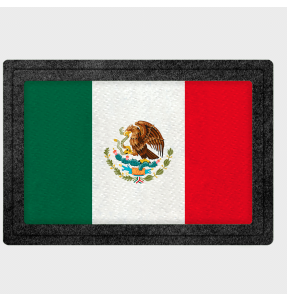 Parche bandera México