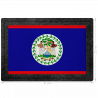 Parche bandera Belice