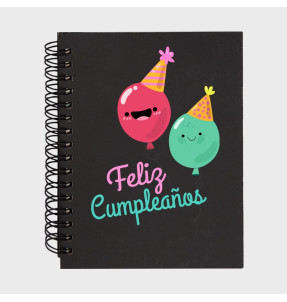 Libreta cumpleaños: feliz cumple