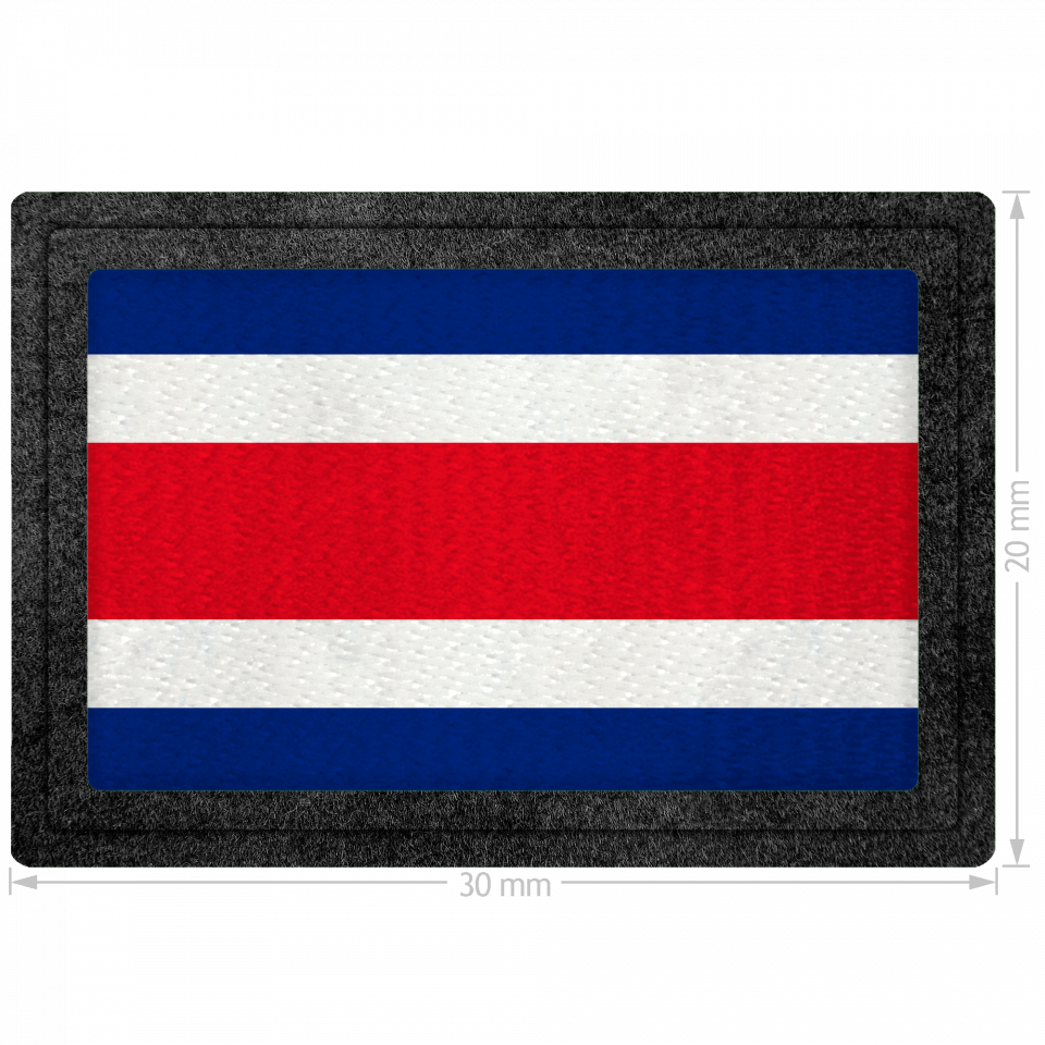 Parche bandera Costa Rica