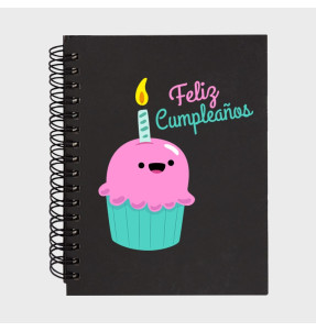 Libreta cumpleaños: feliz cumpleaños