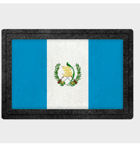 Parche bandera Guatemala