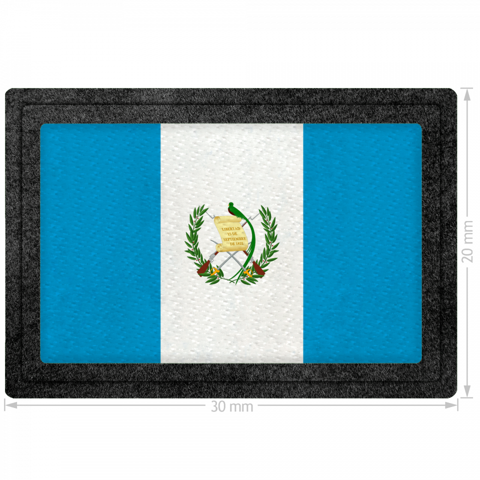 Parche bandera Guatemala