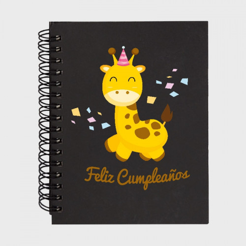 Libreta cumpleaños: feliz cumple