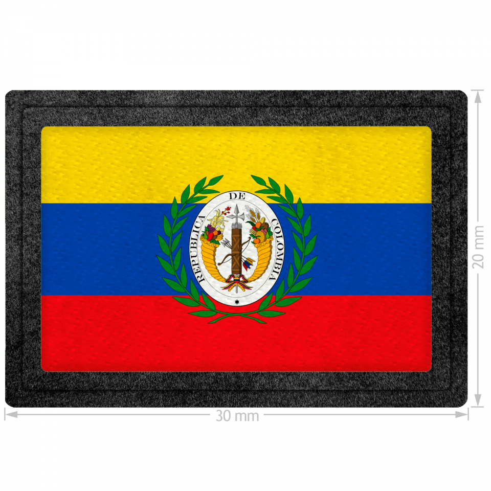 Parche bandera Colombia