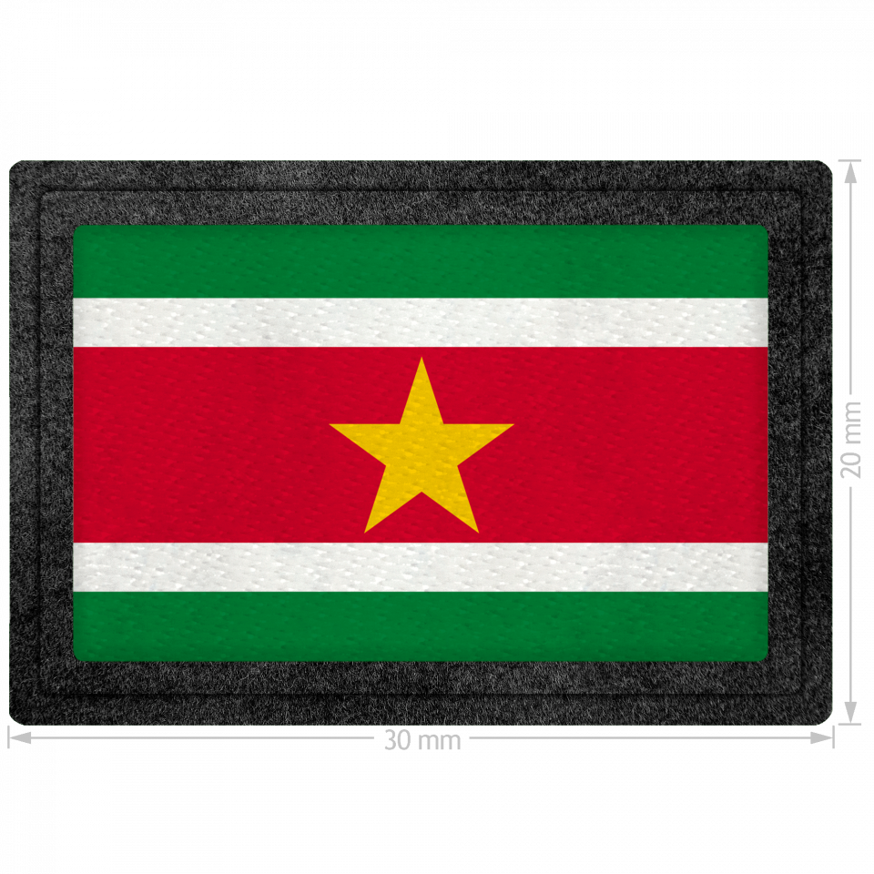 Parche bandera Surinam
