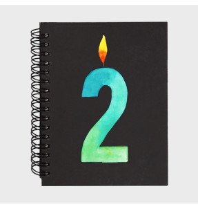 Libreta cumpleaños: dos