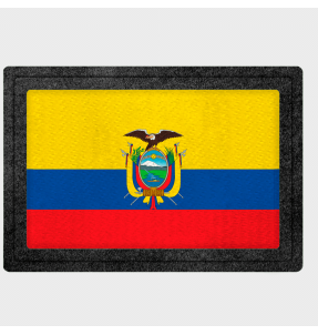 Parche bandera Ecuador