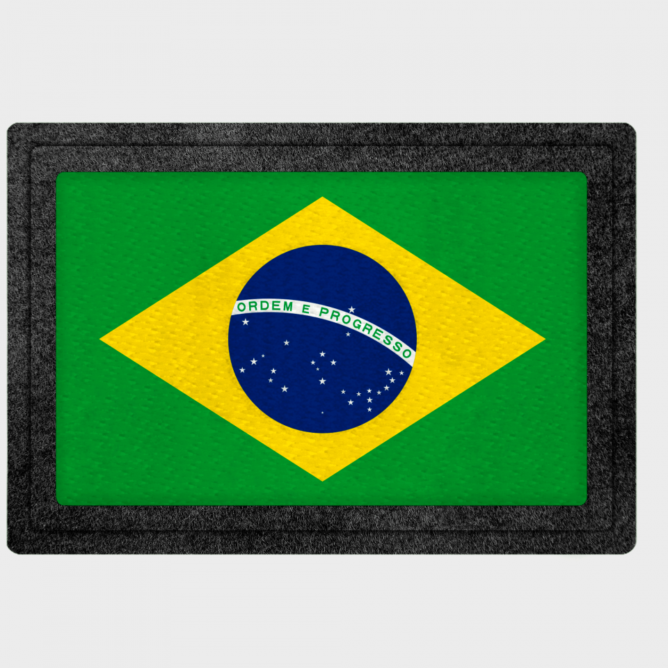 Parche bandera Brasil