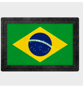 Parche bandera Brasil