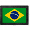 Parche bandera Brasil