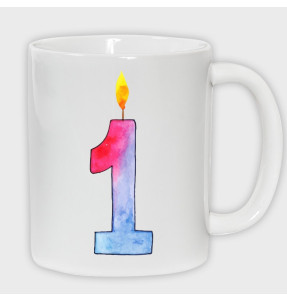 Taza Cumpleaños: uno