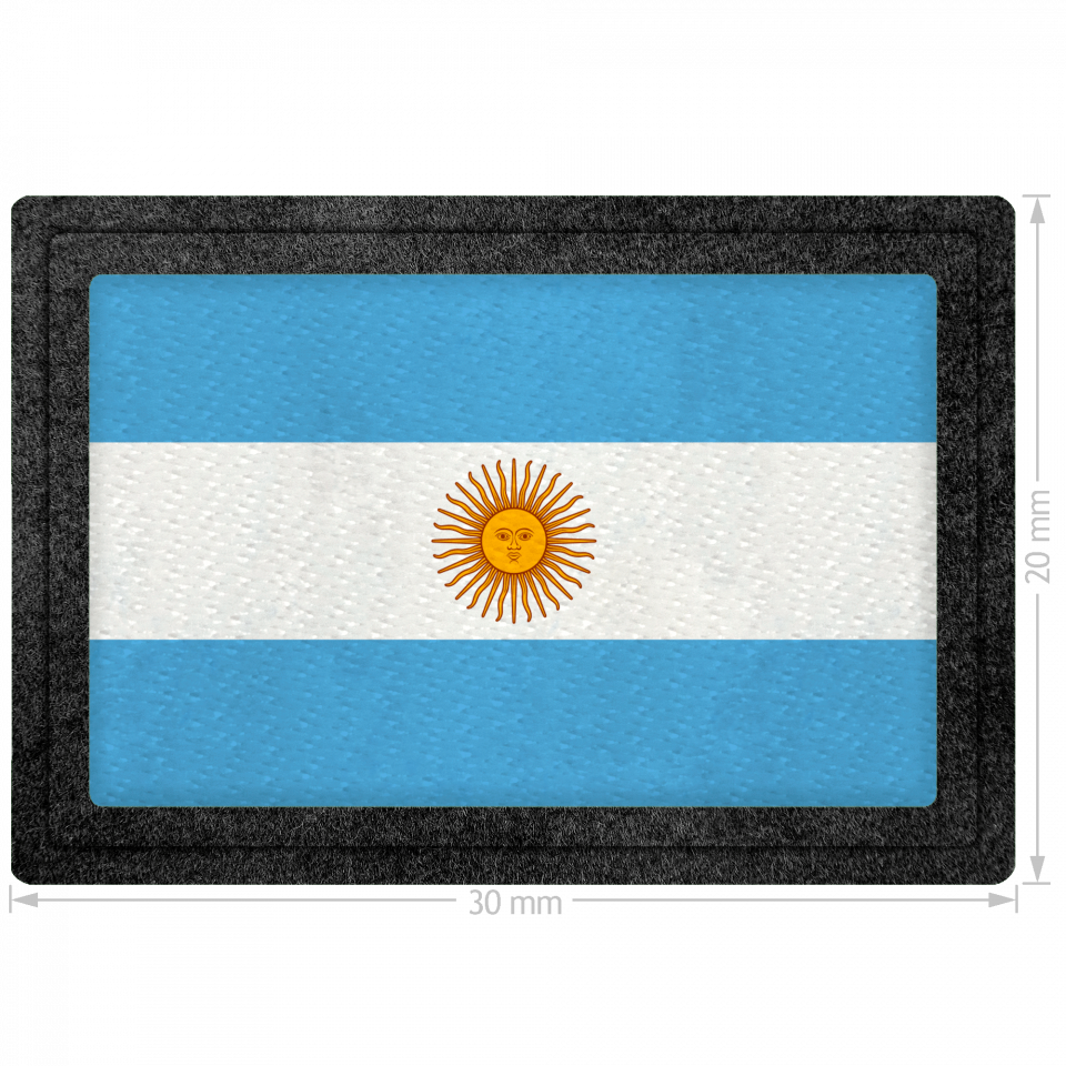 Parche bandera Argentina