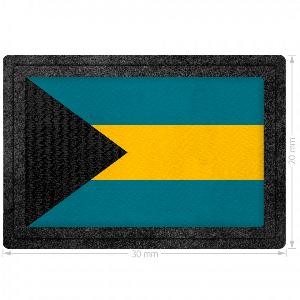 Parche bandera Bahamas