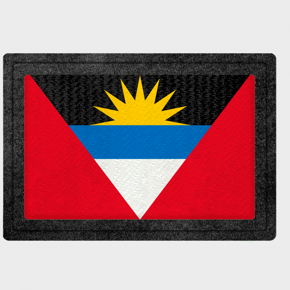 Parche bandera Antigua y Barbuda