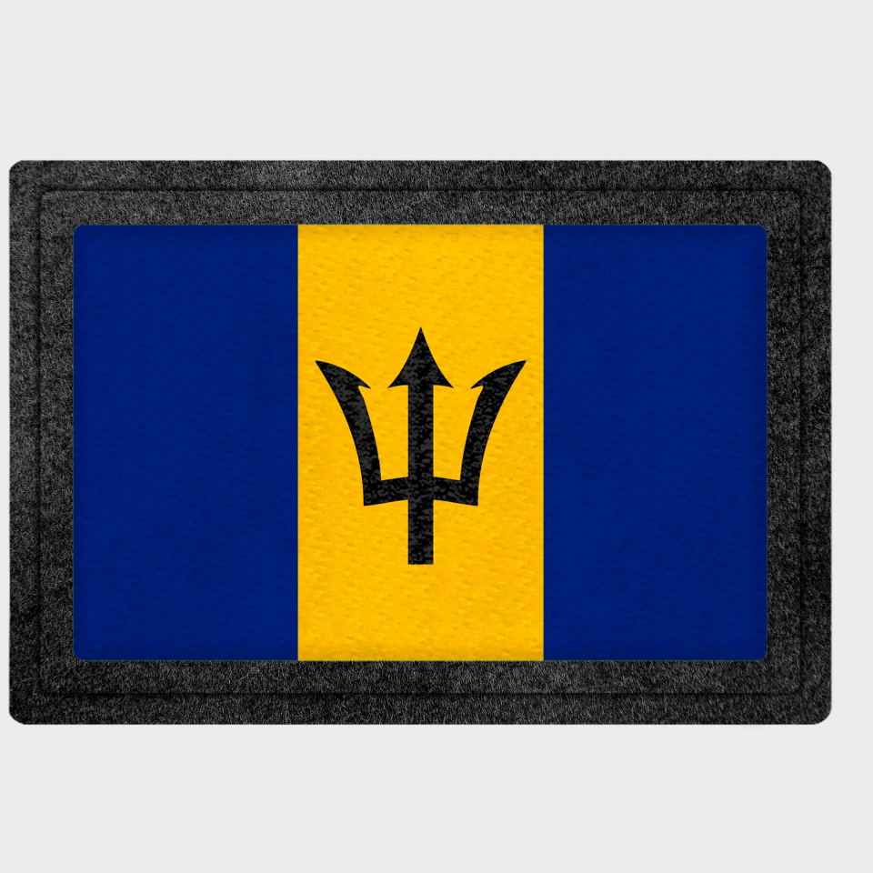 Parche bandera Barbados
