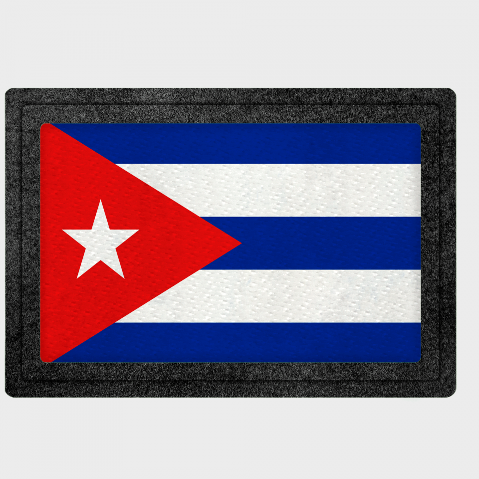 Parche bandera Cuba