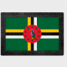 Parche bandera Dominica