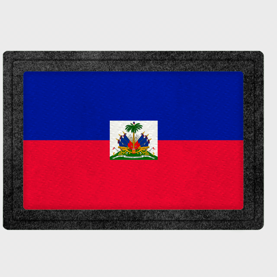 Parche bandera Haiti