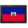 Parche bandera Haiti