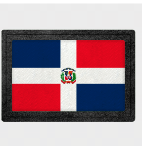 Parche bandera República Dominicana