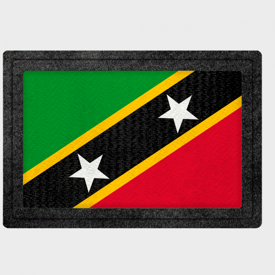 Parche bandera San Cristóbal y Nieves