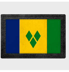 Parche bandera San Vicente y las Granadinas