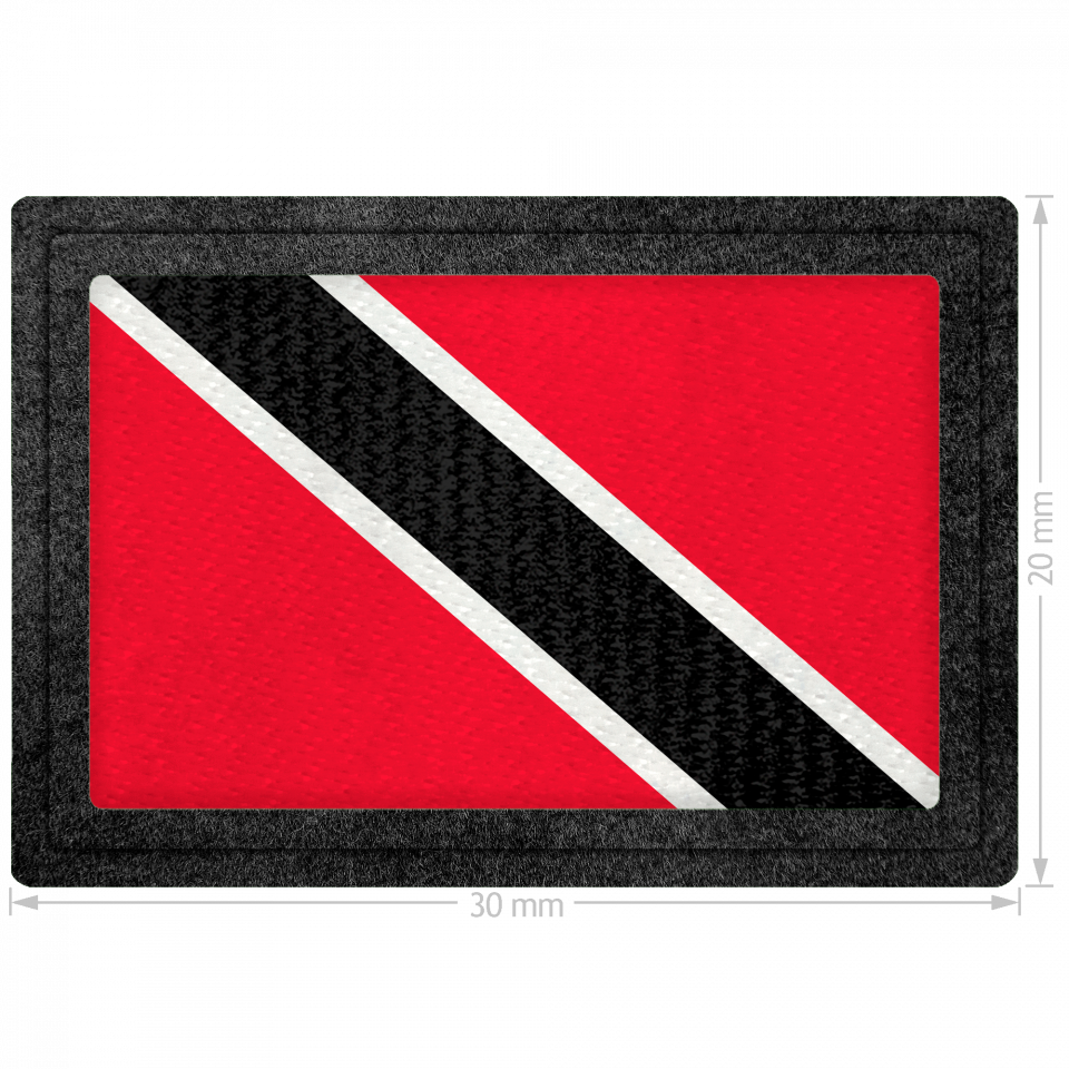 Parche bandera Trinidad y Tobago