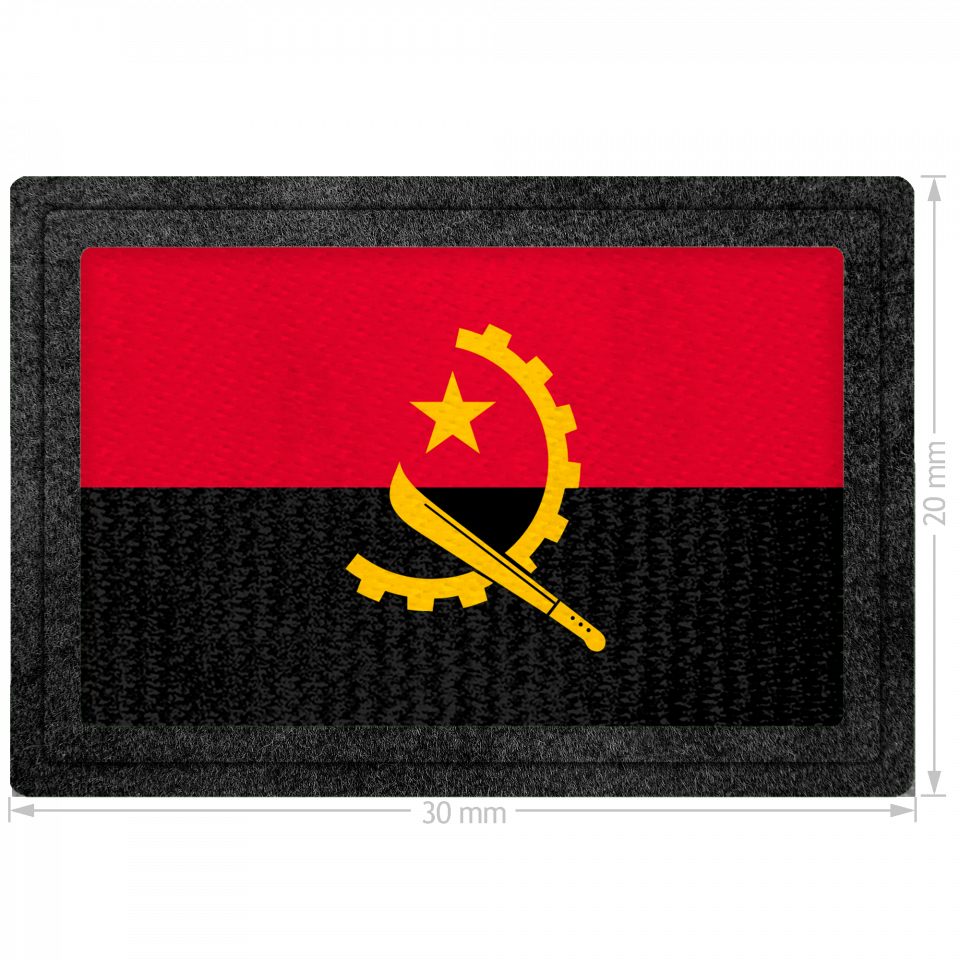 Parche bandera Angola