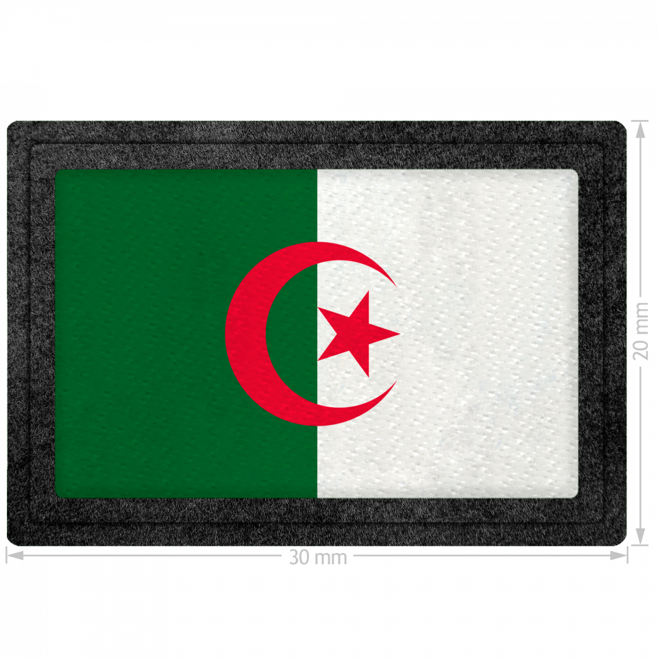 Parche bandera Argelia