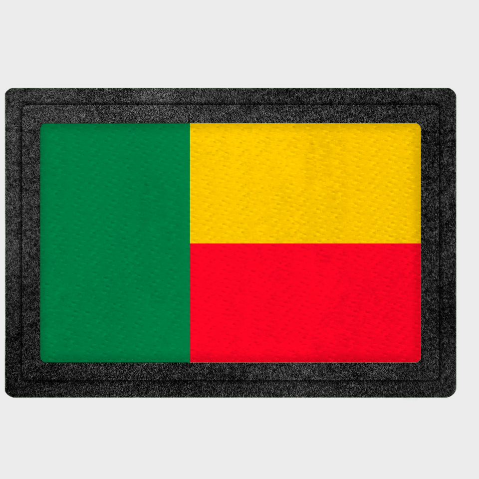 Parche bandera Benín