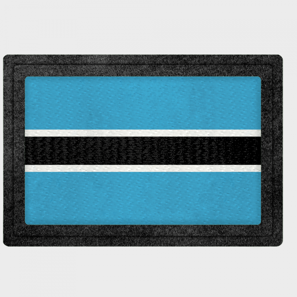 Parche bandera Botsuana
