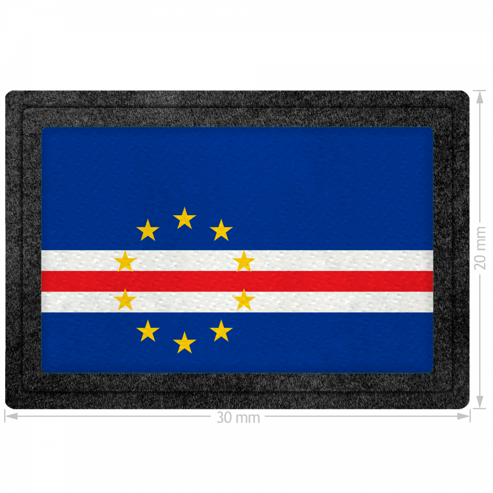 Parche bandera Cabo Verde