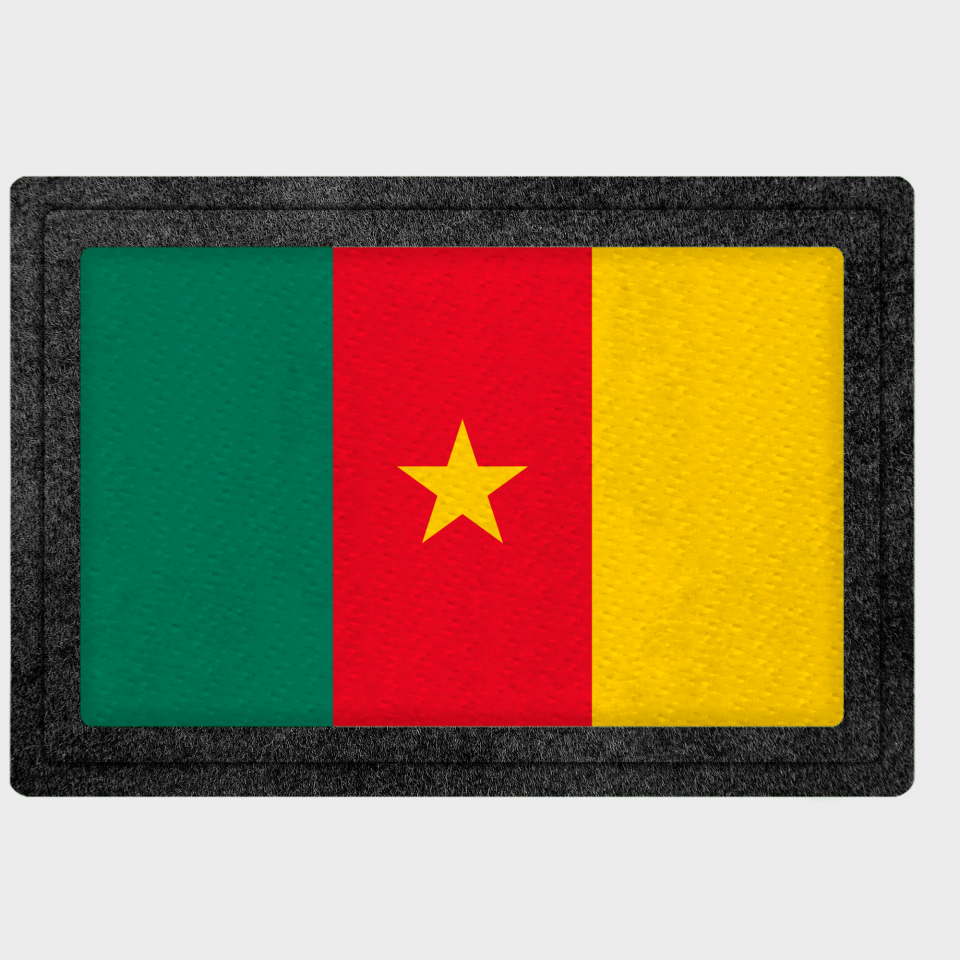 Parche bandera Camerún