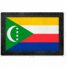 Parche bandera Comoras