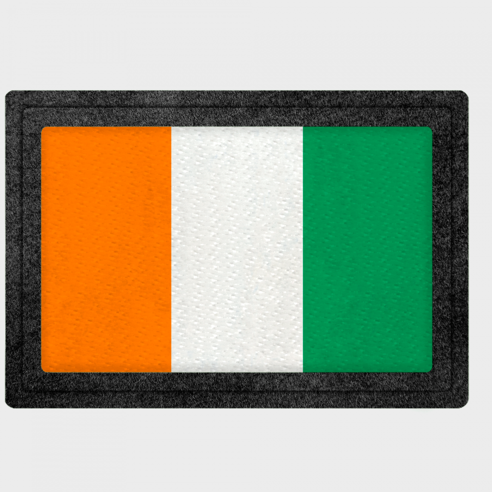 Parche bandera Costa de Marfil