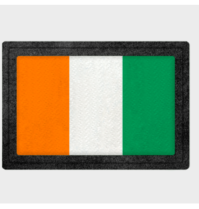 Parche bandera Costa de Marfil