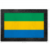 Parche bandera Gabón