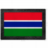 Parche bandera Gambia