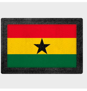 Parche bandera Ghana