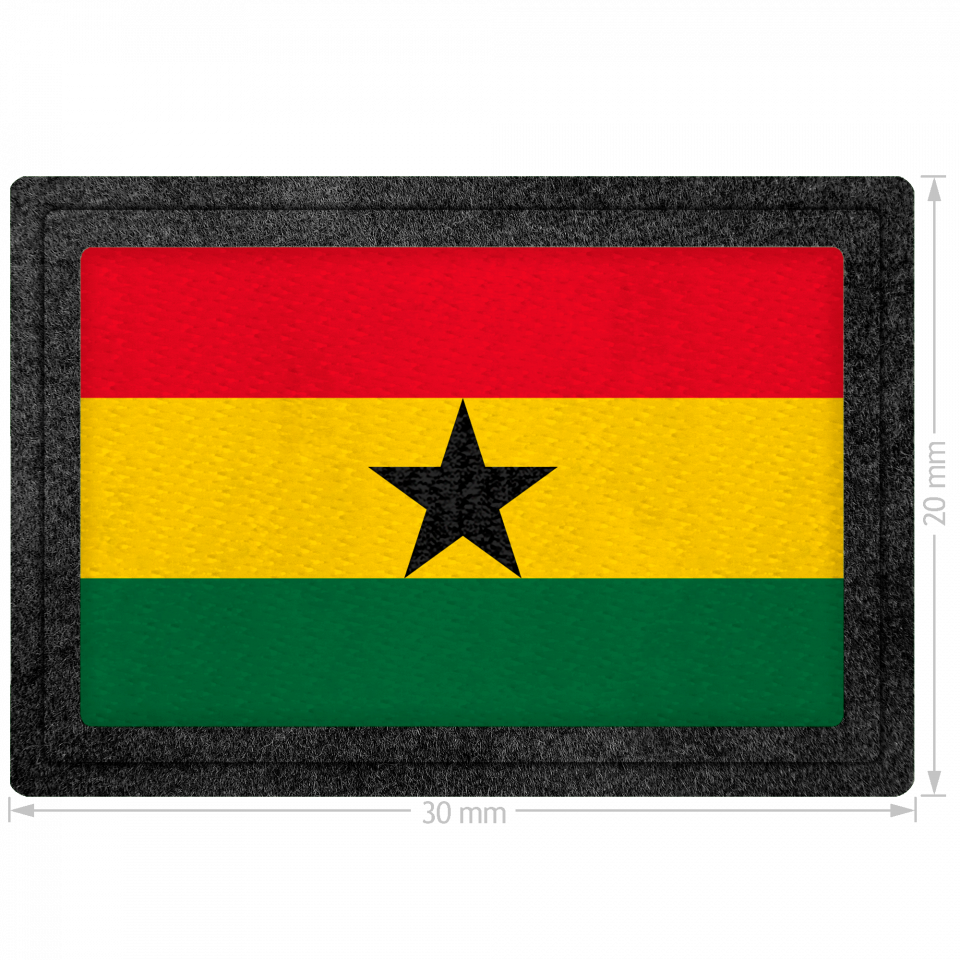 Parche bandera Ghana