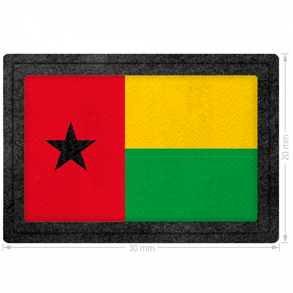 Parche bandera Guinea Bisau