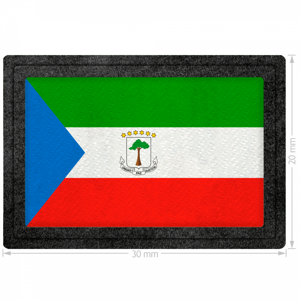 Parche bandera Guinea Ecuatorial