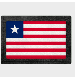Parche bandera Liberia